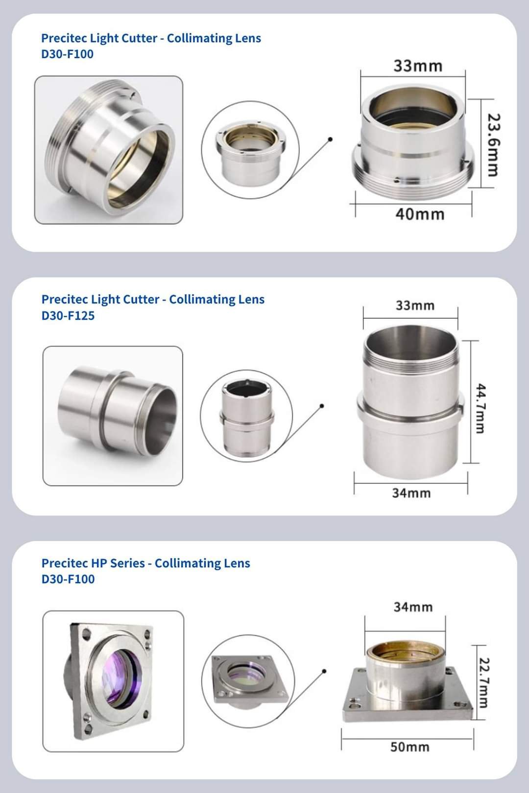 Collimation Lenses